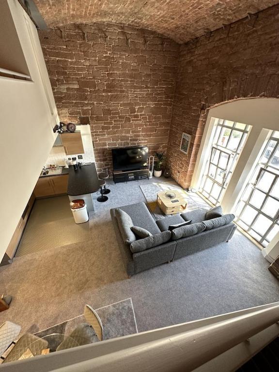 The Engine House At Dixons Chimney Near Carlisle Castle Unique Historic Apartment With 65 Inch Sky Glass And Private Parking Exteriér fotografie